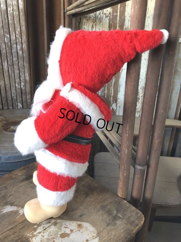 画像6: Vintage Santa Clause Rubber Face Doll 40cm (M101)