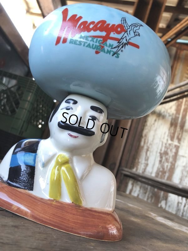 画像6: Vintage Advertising Mexican Restaurants Macayo's Statue (M103) 