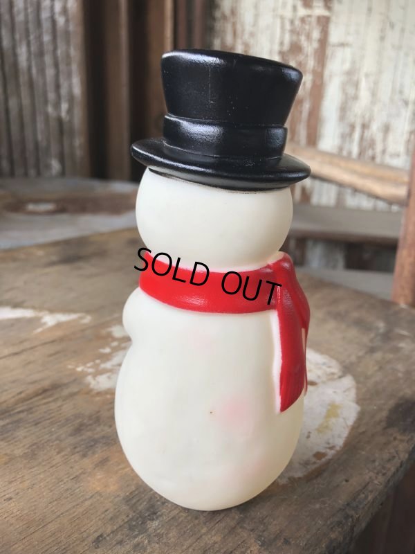 画像3: Vintage Snow Man Vinyl Doll 15cm (M097) 