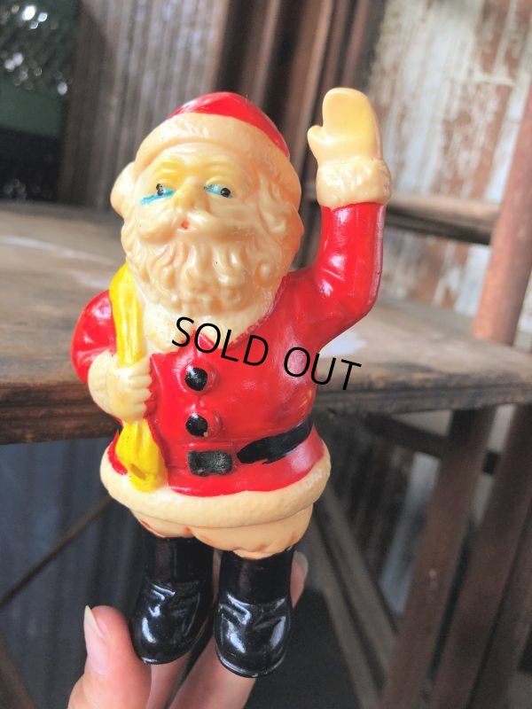 画像9: Vintage Made in Japan Santa Claus Vinyl Doll 14cm (M096) 