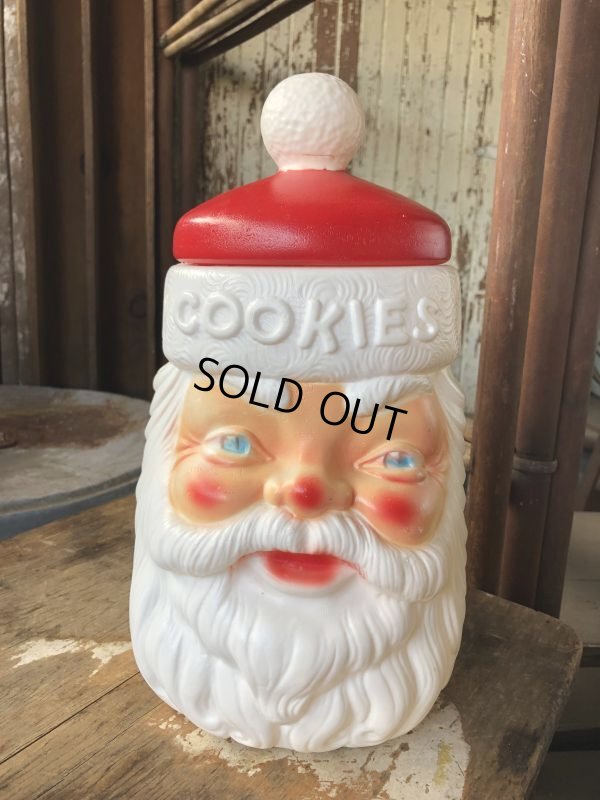 画像1: 70s Vintage EMPIRE Santa Claus Mold Cookie Jar (M091) 