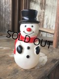 Vintage Snow Man Vinyl Doll 15cm (M097) 