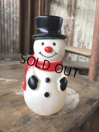 Vintage Snow Man Vinyl Doll 15cm (M097) 
