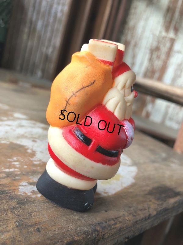 画像5: Vintage Santa Claus Vinyl Doll 8cm (M098)