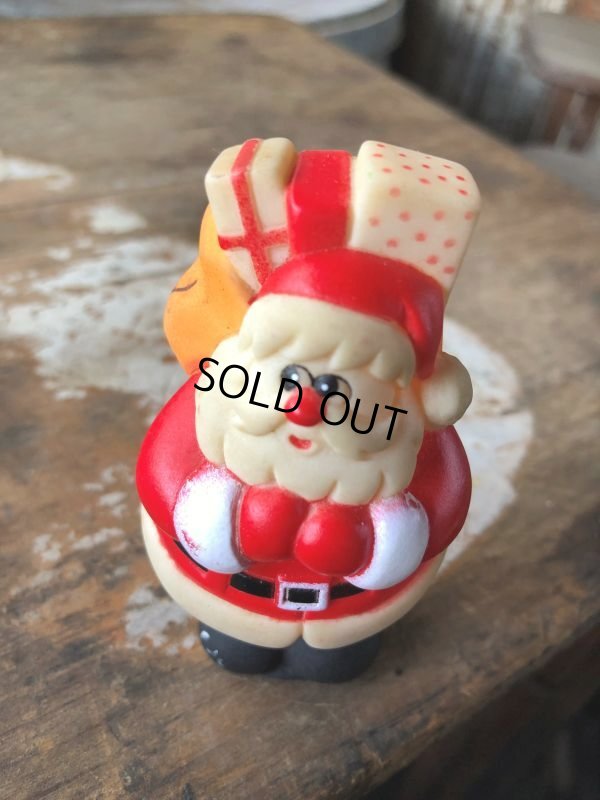 画像6: Vintage Santa Claus Vinyl Doll 8cm (M098)