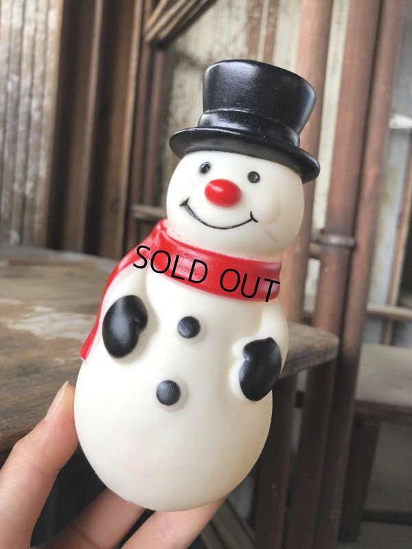 画像9: Vintage Snow Man Vinyl Doll 15cm (M097) 