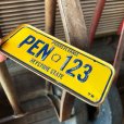 画像3: 70s Vintage Bicycle License Plate 1979 PENNSYLVANIA PEN-123 (M106) (3)