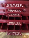 画像18: 40s Advertising Ohmite Little Devils 10 Drawer Store Display Resistor Case Cabinet (M110) 