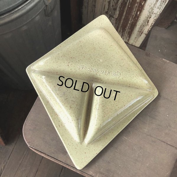 画像4: Vintage Mid Century Ceramic Ashtray RED WING USA 803 (M129) 