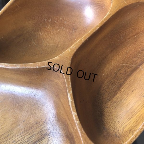 画像4: Vintage Wood Snack Tray (M136) 