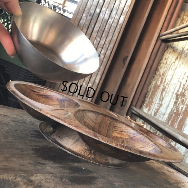 画像9: Vintage WEAVEWOOD Magnetic Hostess Server Serving Tray (M134) 