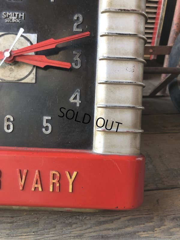 画像7: 30s Vintage Advertising Craven 'A' Cigarettes Store Display Sign Art Deco Wall Clock Smith Sectric (M135) 