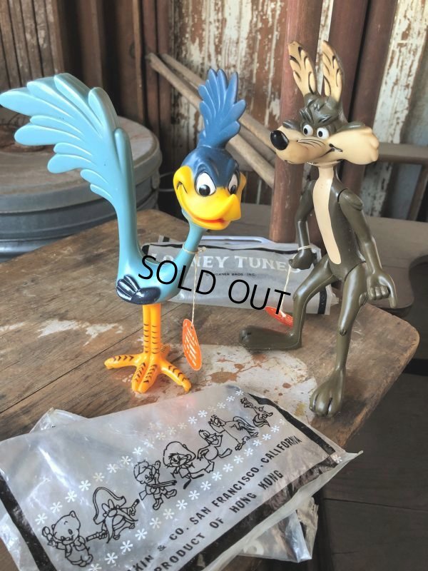 画像3: Vintage R.Dakin Figure Looney Tunes Road Runner & WILE E. COYOTE set (M140)