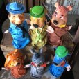 画像5: 60s Vintage Hanna Barbera Scheithauer Hand Puppet Set of 6  w/Original Box (M142) 