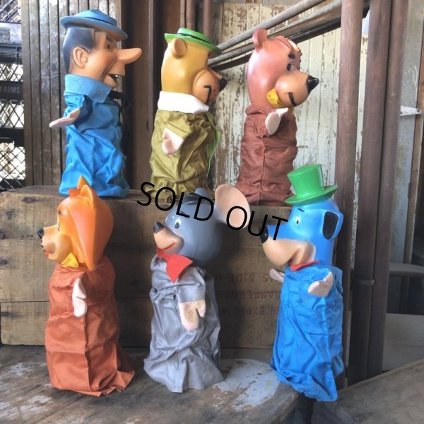 画像2: 60s Vintage Hanna Barbera Scheithauer Hand Puppet Set of 6  w/Original Box (M142) 