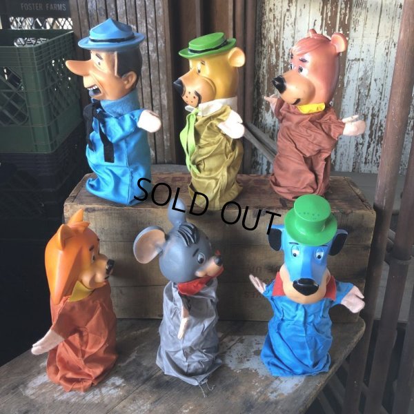画像4: 60s Vintage Hanna Barbera Scheithauer Hand Puppet Set of 6  w/Original Box (M142) 