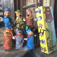 60s Vintage Hanna Barbera Scheithauer Hand Puppet Set of 6  w/Original Box (M142) 