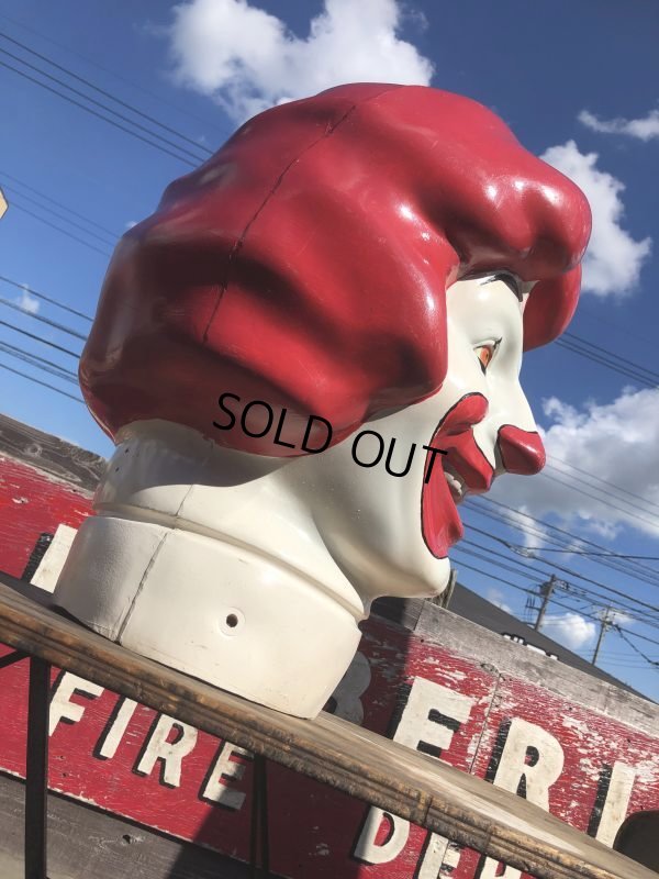 画像14: 70s Vintage McDonalds Balloon Tank Cover Head Ronald (M143) 