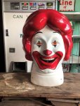 画像1: 70s Vintage McDonalds Balloon Tank Cover Head Ronald (M143)  (1)