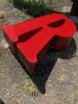 画像8: Vintage Advertising Store Display Letters Sign / Red “ R ” (M054) 