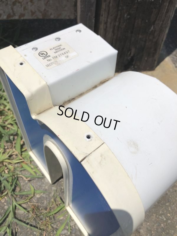 画像7: Vintage Advertising Store Display Letters Sign Blue “ n ” (M025)