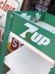 画像7: Vintage Advertising 7-UP Soda Shelf Metal Store Display Rack (M146) 