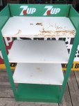 画像2: Vintage Advertising 7-UP Soda Shelf Metal Store Display Rack (M146)  (2)