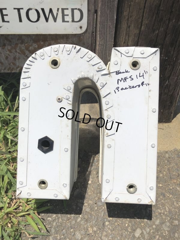 画像3: Vintage Advertising Store Display Letters Sign Blue “ n ” (M025)