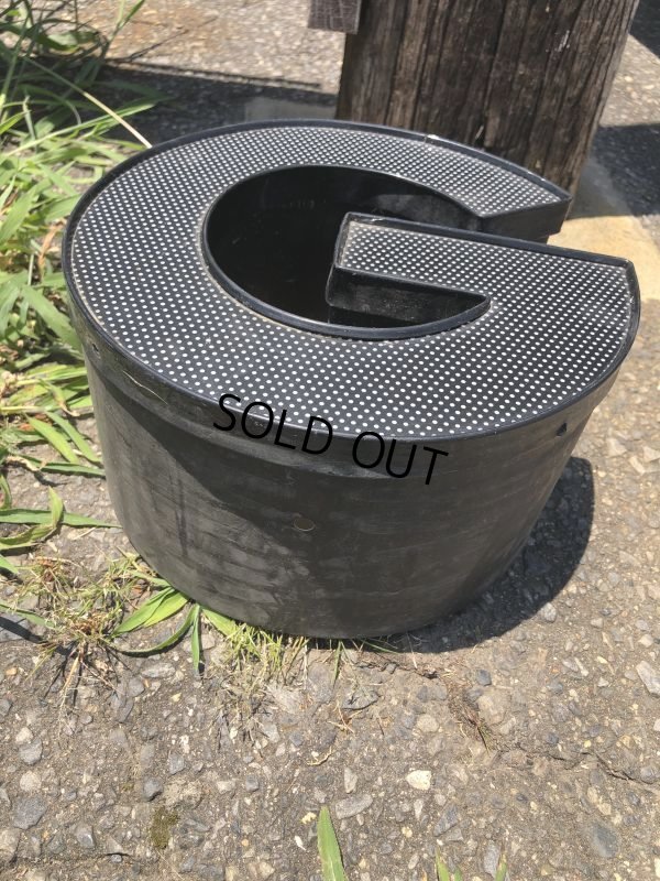 画像7: Vintage Advertising Store Display Letters Sign Dot “ G ” (M031) 