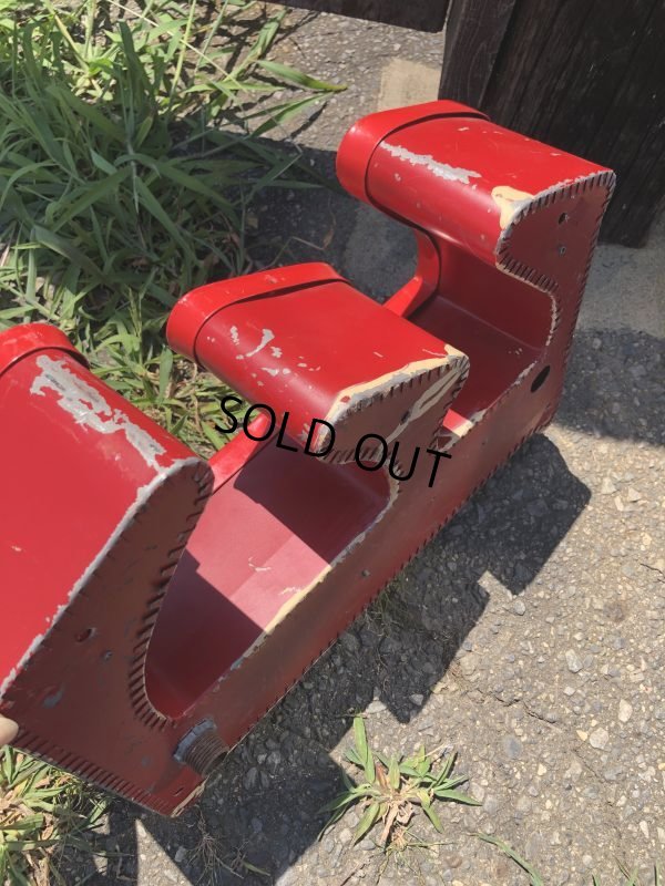 画像8: Vintage Advertising Store Display Letters Sign / Red “ E ” (M051) 