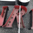 画像8: Vintage Advertising Store Display Letters Sign BxR “ R ” (M036) 