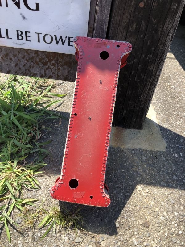 画像3: Vintage Advertising Store Display Letters Sign / Red “ I ” (M055)