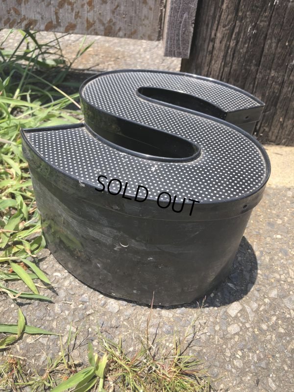 画像5: Vintage Advertising Store Display Letters Sign Dot “ S ” (M026) 