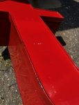 画像6: Vintage Advertising Store Display Letters Sign / Red “ t ” (M058) 