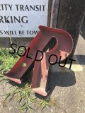 Vintage Advertising Store Display Letters Sign BxR “ R ” (M036) 