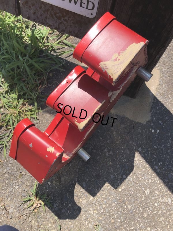 画像3: Vintage Advertising Store Display Letters Sign / Red “ E ” (M052) 