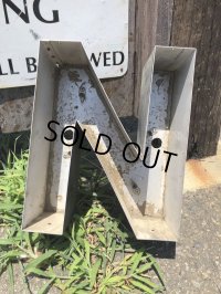 Vintage Advertising Store Display Letters Sign “ N ” (M018) 
