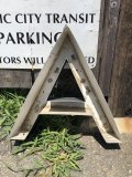 Vintage Advertising Store Display Letters Sign “ A ” (M003) 