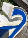 画像6: Vintage Advertising Store Display Letters Sign Blue “ a ” (M020) 