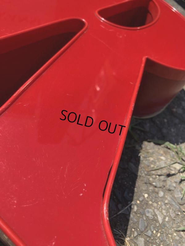 画像7: Vintage Advertising Store Display Letters Sign / Red “ R ” (M053) 