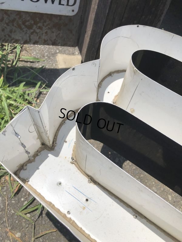 画像6: Vintage Advertising Store Display Letters Sign “ m ” (M042) 