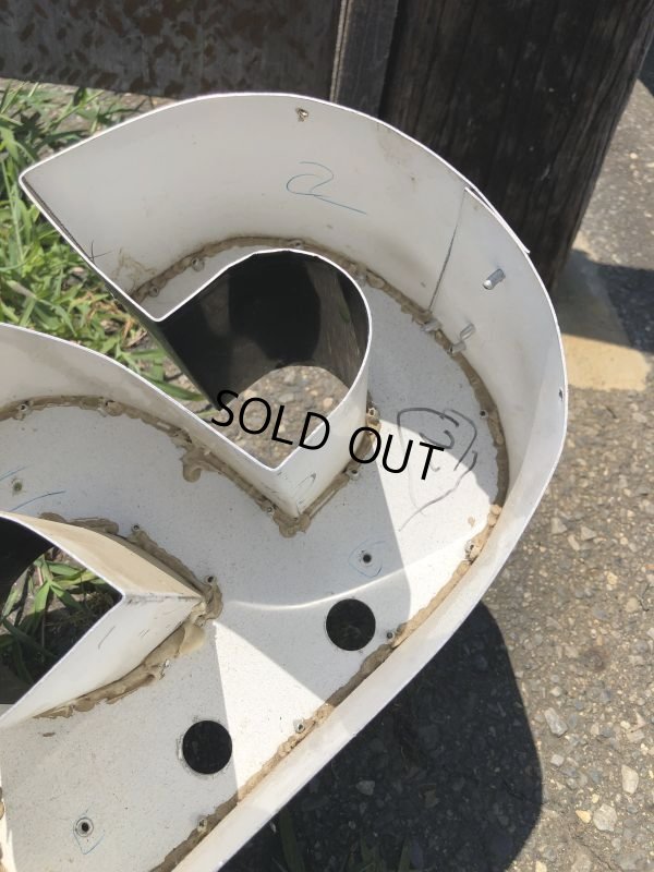 画像5: Vintage Advertising Store Display Letters Sign “ a ” (M037) 