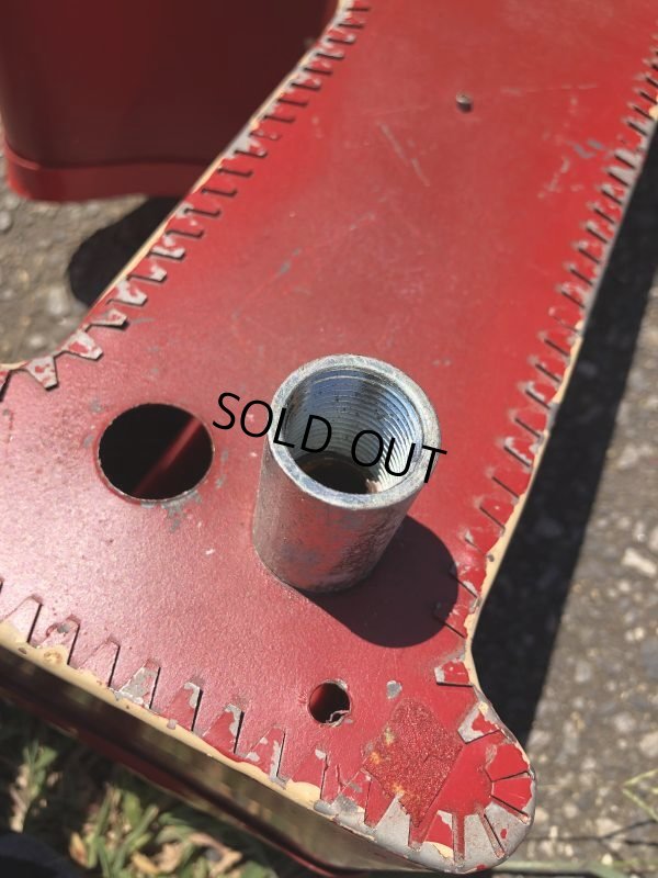 画像6: Vintage Advertising Store Display Letters Sign / Red “ E ” (M052) 