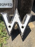 画像3: Vintage Advertising Store Display Letters Sign Dot “ W ” (M032) 