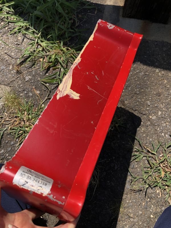 画像4: Vintage Advertising Store Display Letters Sign / Red “ I ” (M055)