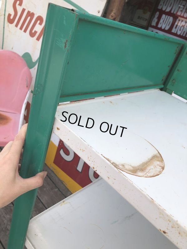 画像15: Vintage Advertising 7-UP Soda Shelf Metal Store Display Rack (M146) 