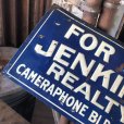 画像3: Antique JENKINSON REALTY CO. Cameraphone Building Bellevue PA Tin Sign (M147) 