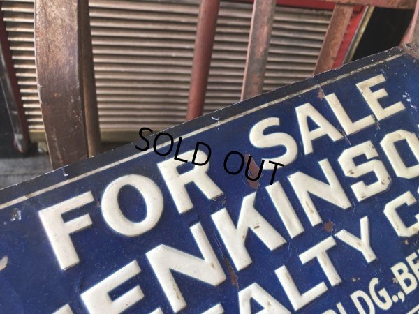 画像11: Antique JENKINSON REALTY CO. Cameraphone Building Bellevue PA Tin Sign (M147) 