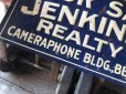 画像10: Antique JENKINSON REALTY CO. Cameraphone Building Bellevue PA Tin Sign (M147) 