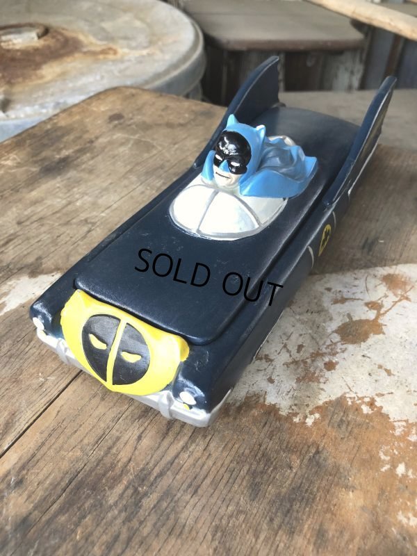画像3: 60s Vintage BATMAN Batmobile Ceramic Lidded Candy Dish National Periodical by Lego Japan (M148) 